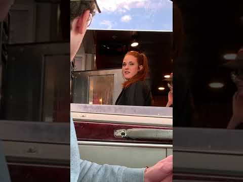 DISAPPEARING FOOD PRANK IN THE DRIVE THRU #Shorts