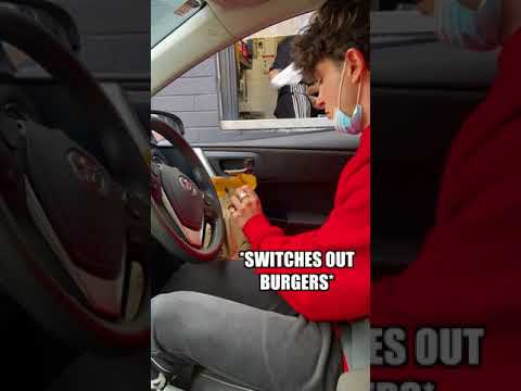 Drive Thru Burger Prank Gone Wrong!