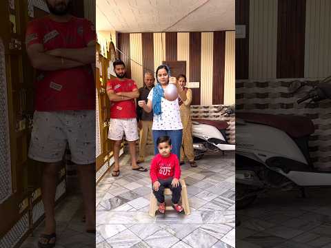Anaya And Family Balloon Popping Game 😱 Anaya Jyada Hi Intelligent Nikli 😂